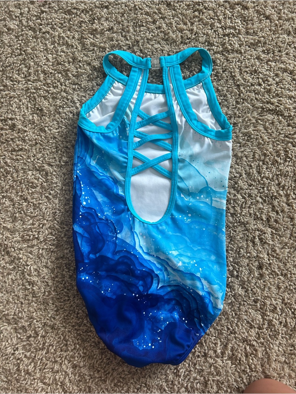 Blue sylvia P leotard - Picture 2 of 2
